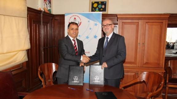 Kuyumcukent Yönetimi ile İşbirliği protokolü imzalandı.