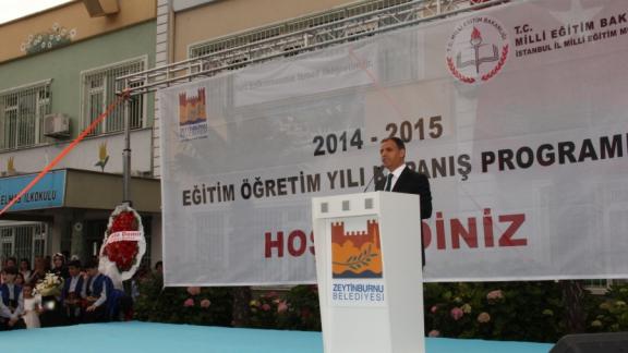 2014-2015 EĞİTİM ÖĞRETİM YILI YILSONU KARNE SEVİNCİ.