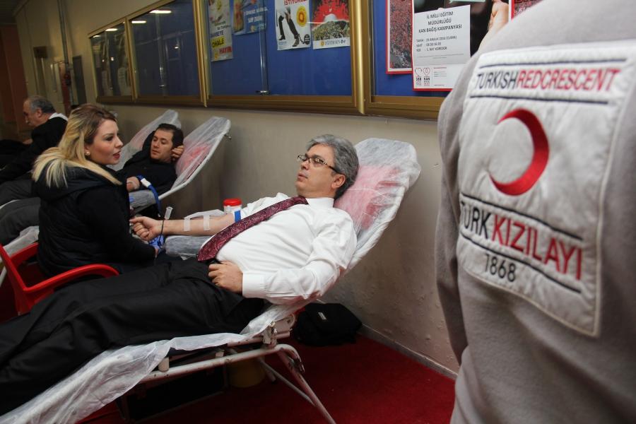 Kan Bağışı Kampanyasına Destek