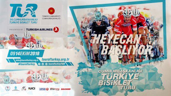 54. Cumhurbaşkanlığı Türkiye Bisiklet Turu Heyecanı Başladı