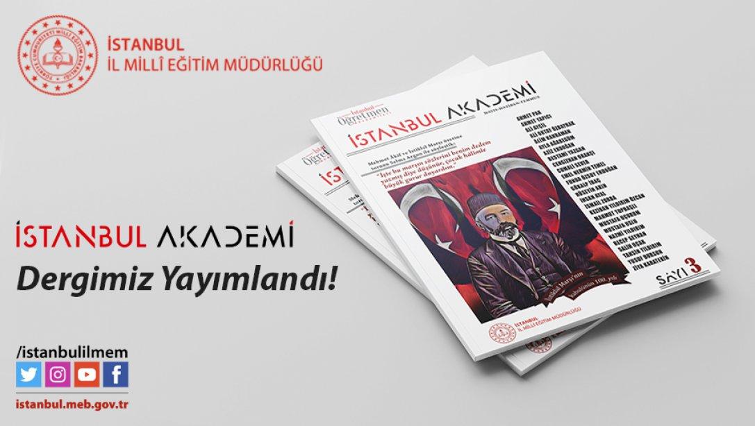 İstanbul Akademi Dergisinin 3. Sayısı